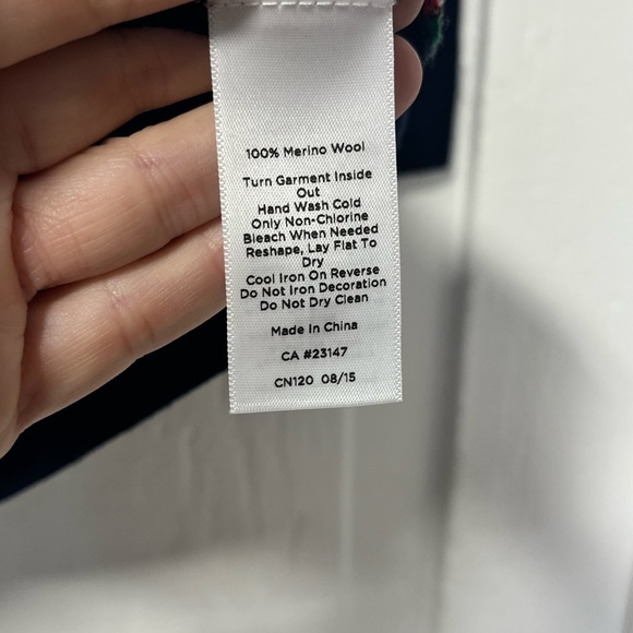 Talbots Merino Wool Plaid Crewneck Dog Sweater size small - Picture 5 of 8